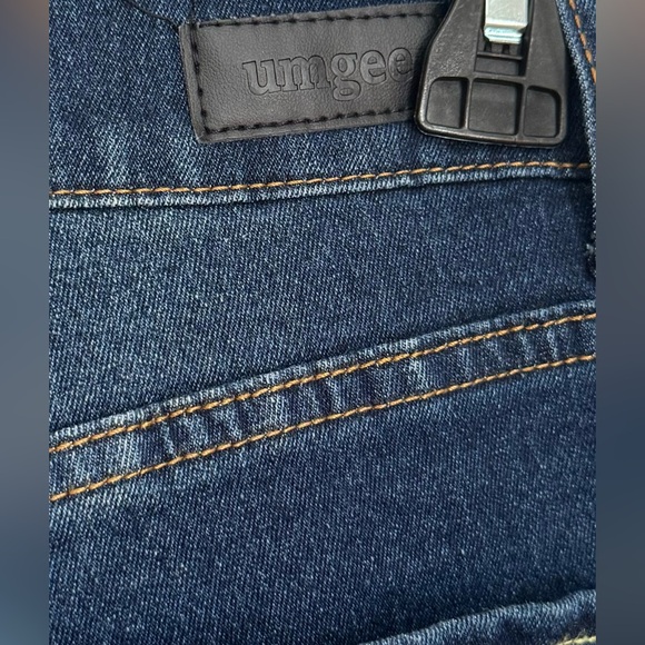 Umgee High Rise Flare Jeans Womens Size 7 Dark Wash Stretch Denim Boutique J4023 - Picture 5 of 7